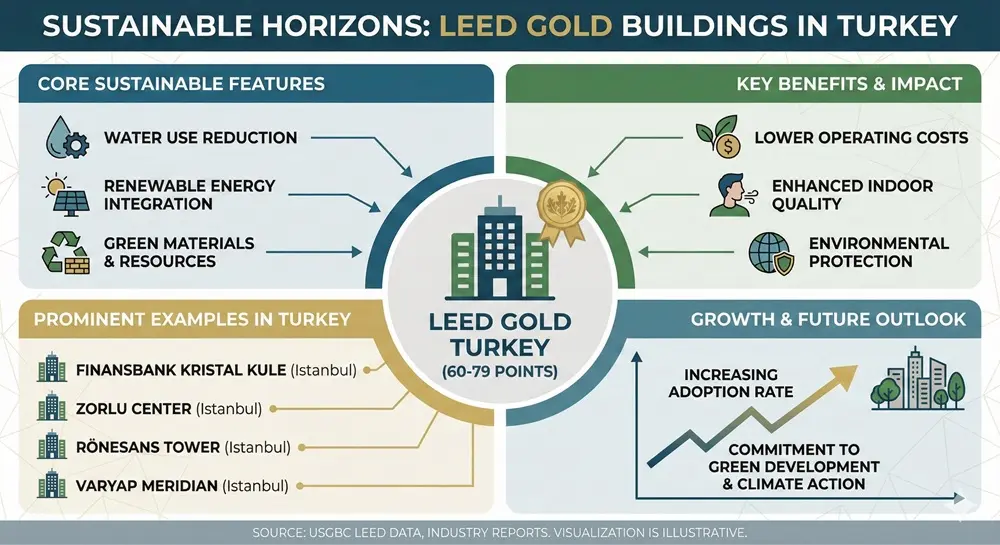 LEED Gold Buildings in Turkey